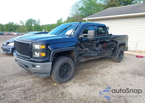 2014 Chevrolet Silverado 1500 1Lt из США, поврежденный, VIN 1GCVKREC7EZ394333